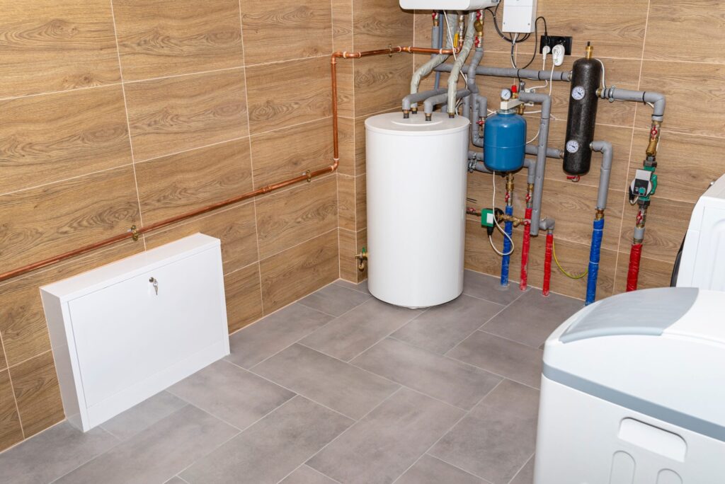Residential water heater and plumbing system installed in Fort Myers